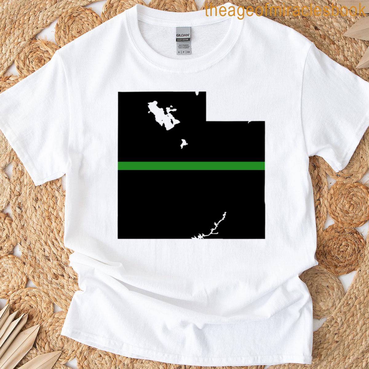Utah Thin Green Line T-shirt