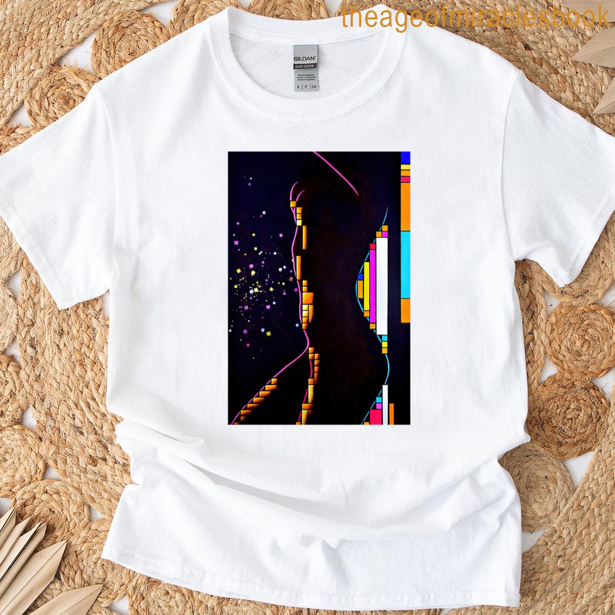 Vibrant Curves T-shirt