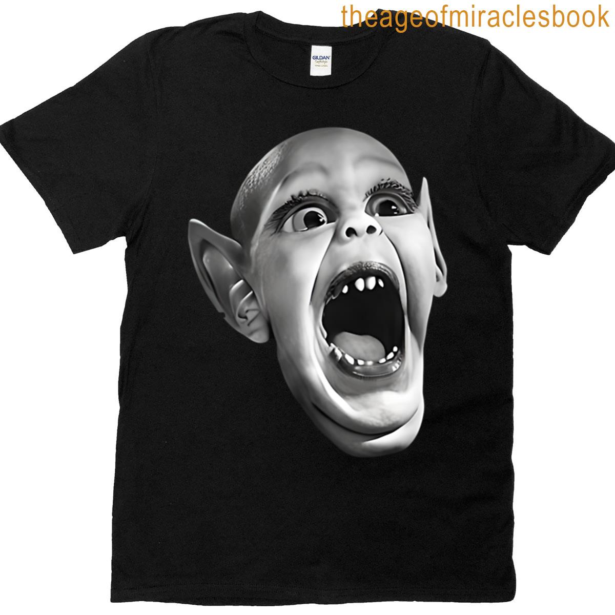 Bat Boy Tabloid Head T-shirt