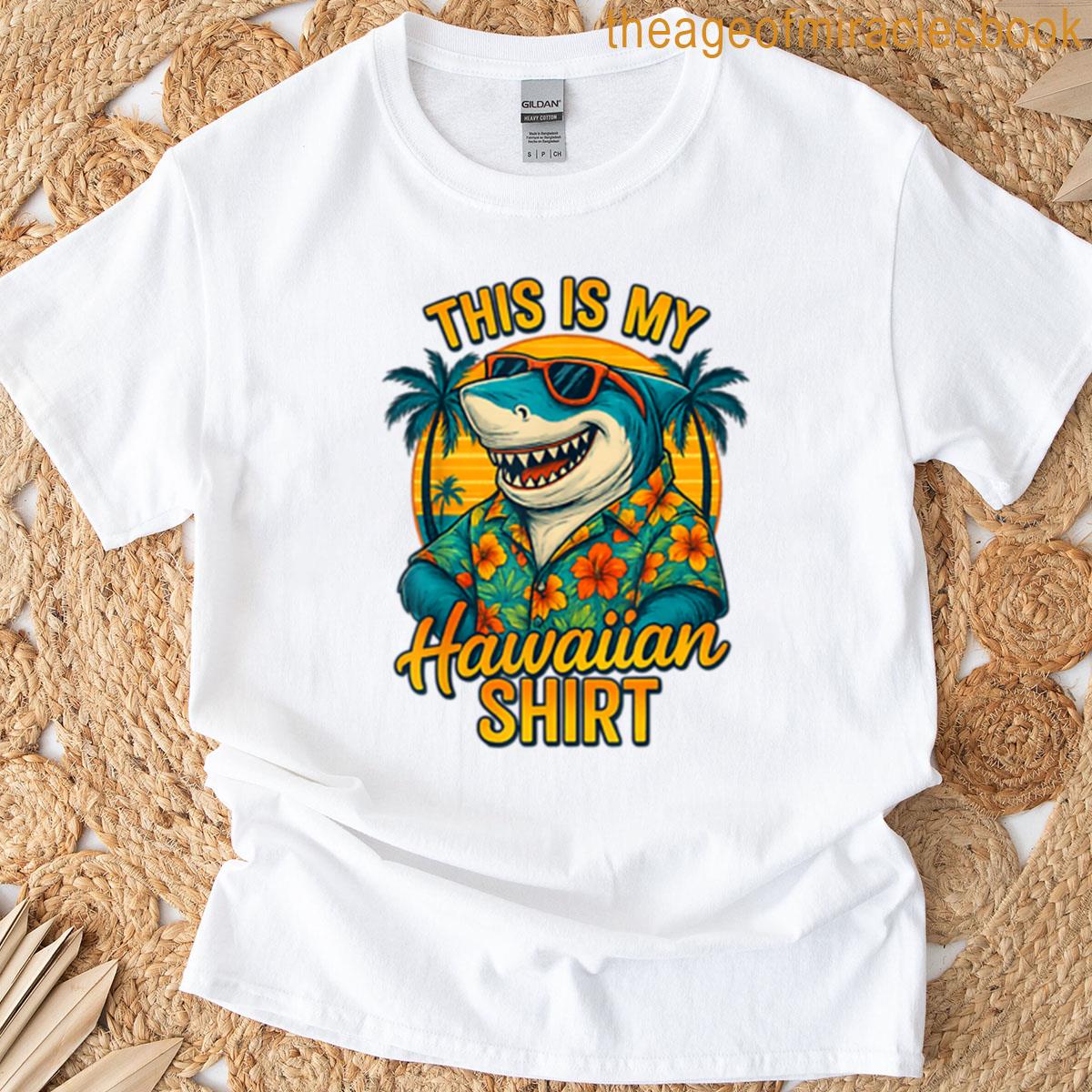 Chill Shark In Paradise T-shirt