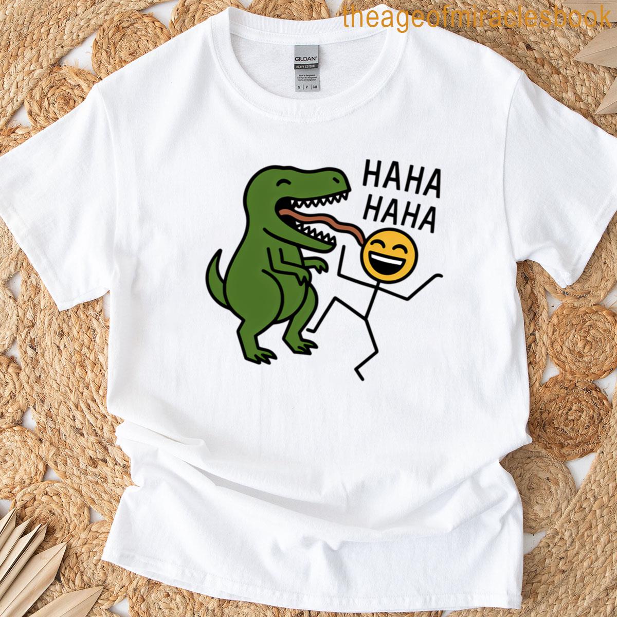 Cute Dinosaur Is A Tickler T-shirt