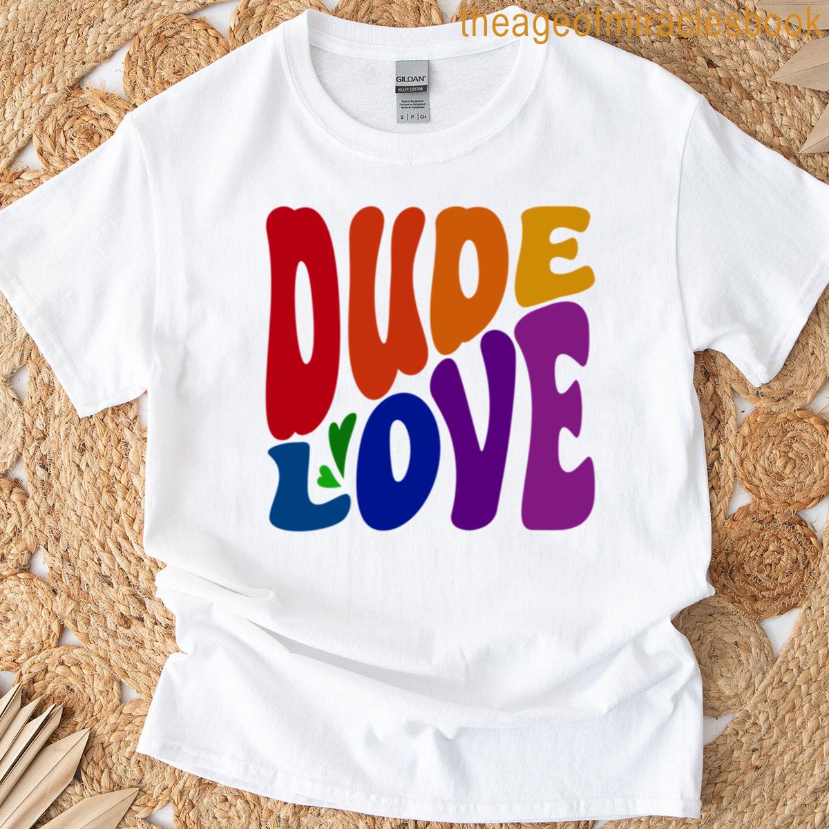 Dude Love Dark Oversized T-shirt