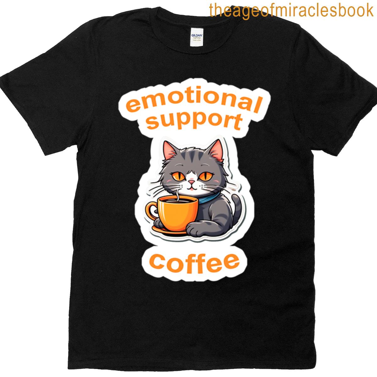Emotional Support Coffee Premium T-shirt