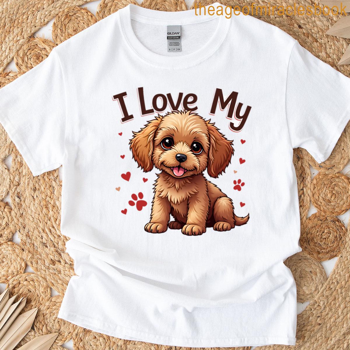 I Love My Cavapoo – Dog Lover T-shirt