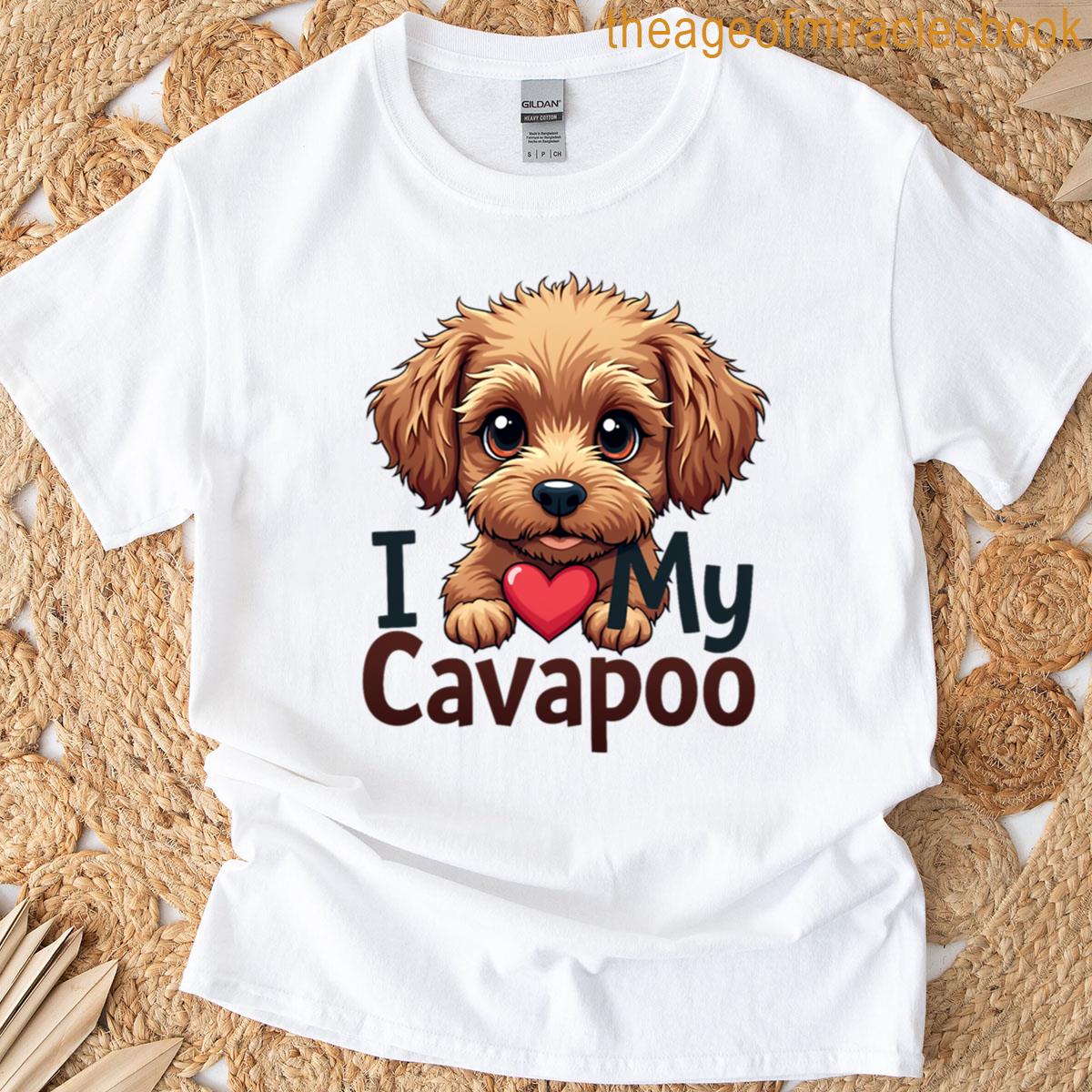 I Love My Cavapoo – Pet Lover T-shirt