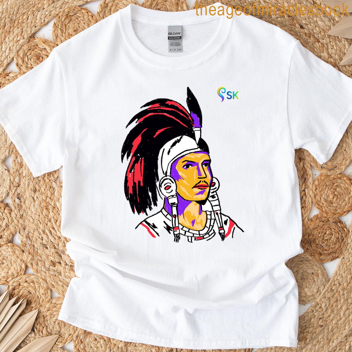Lempira Portrait Illustration T-shirt
