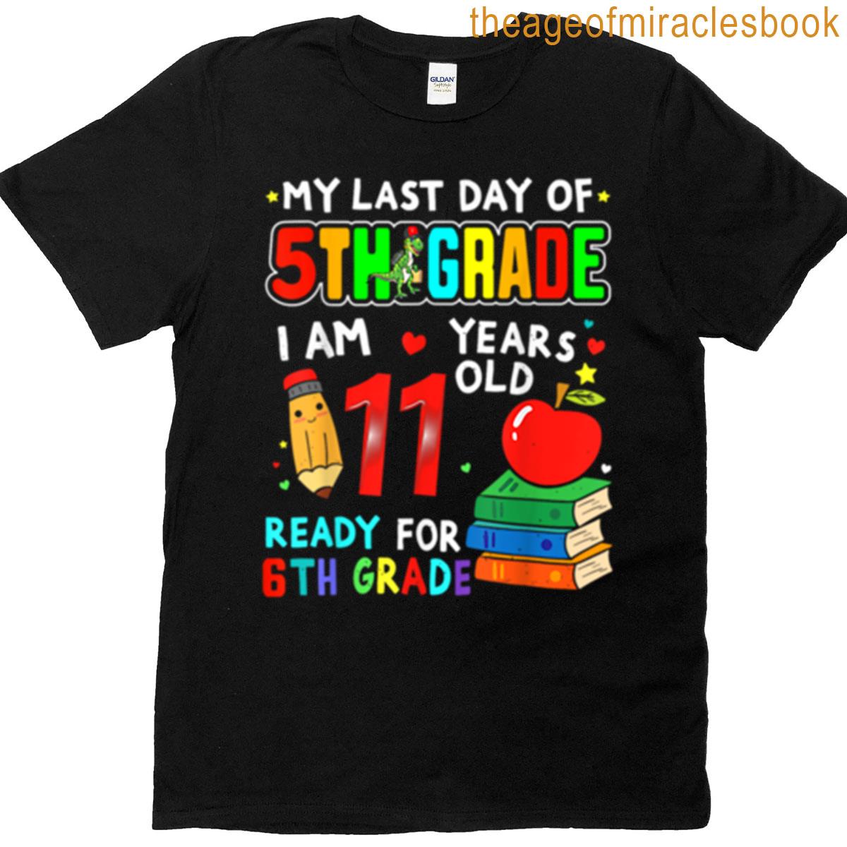 Moving Up To 6th Grade Oversized T-shirt