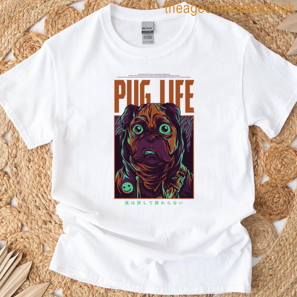 Panic Pug Shocker Active T-shirt