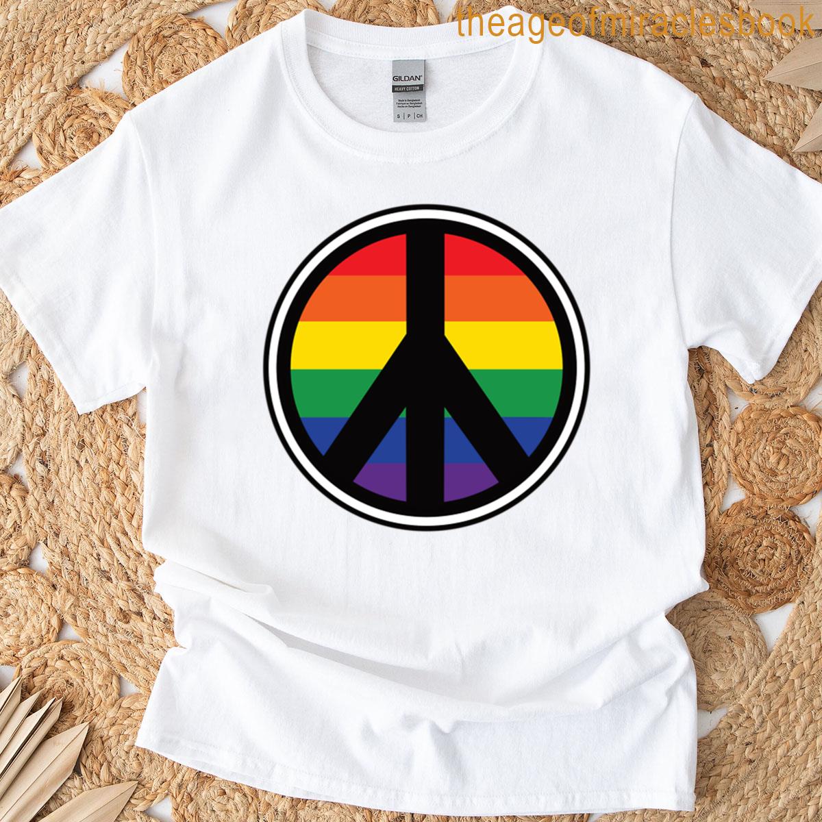 Peace Sign Rainbow T-shirt