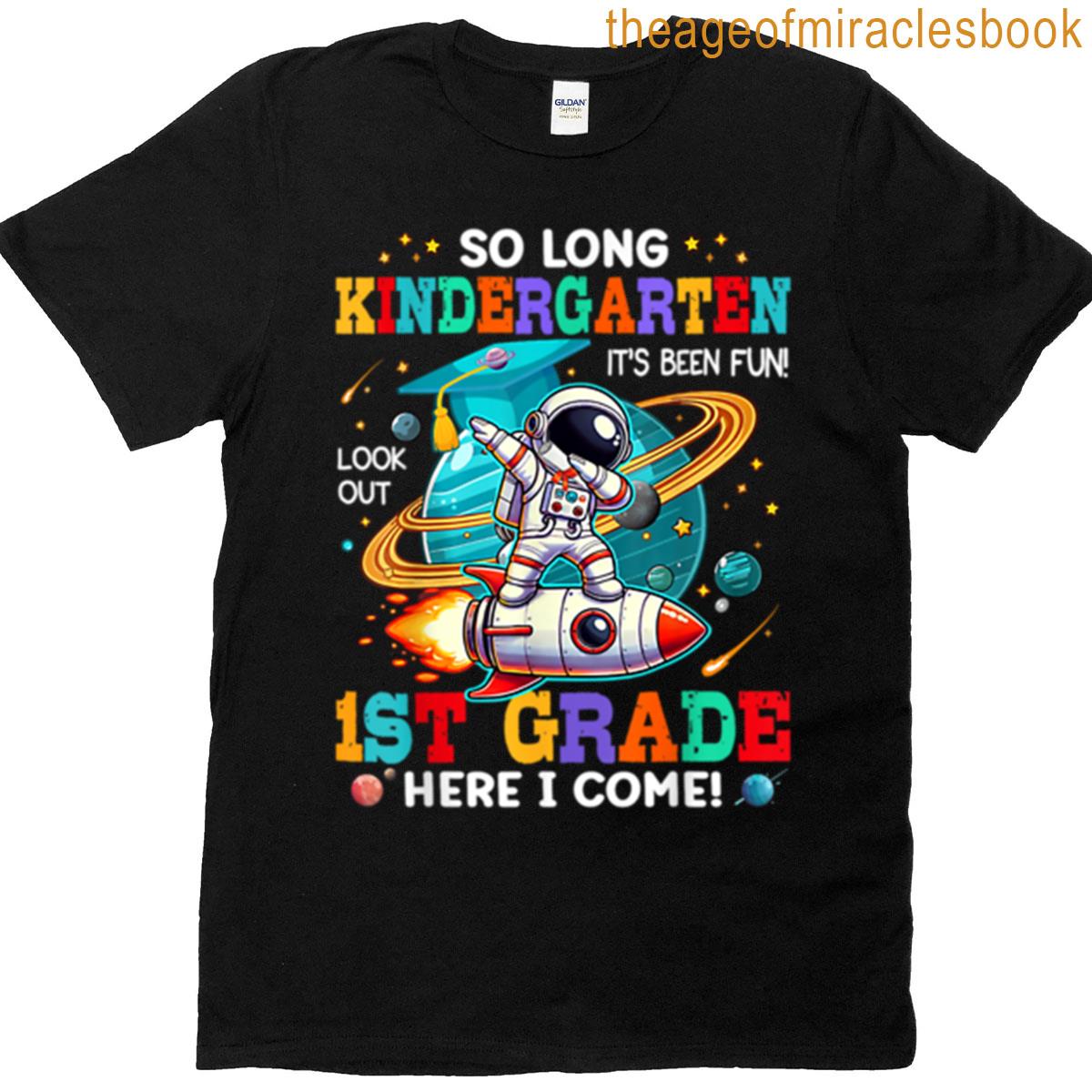 Blast Off To First Grade T-shirt