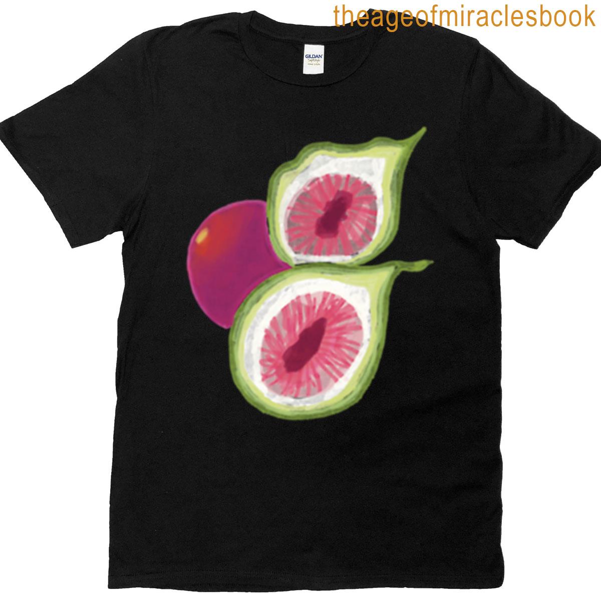 Cute And Simple Watercolor Fig T-shirt