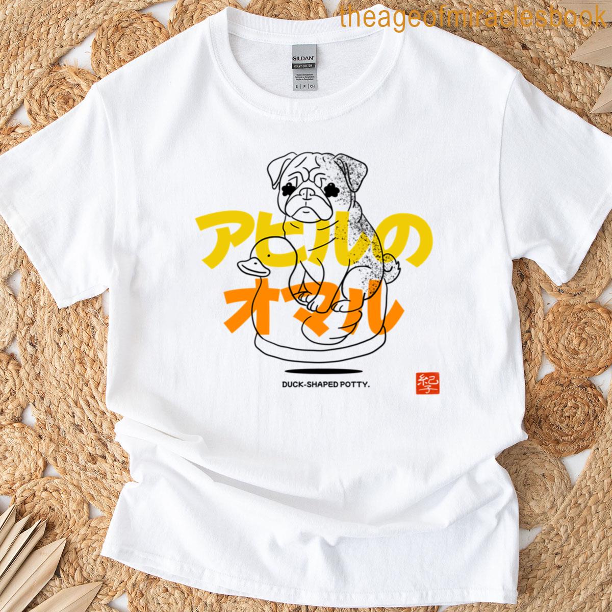 Duck-shaped Potty Oversized T-shirt
