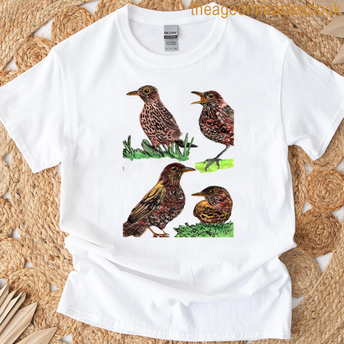 Female Blackbird Oversized T-shirt