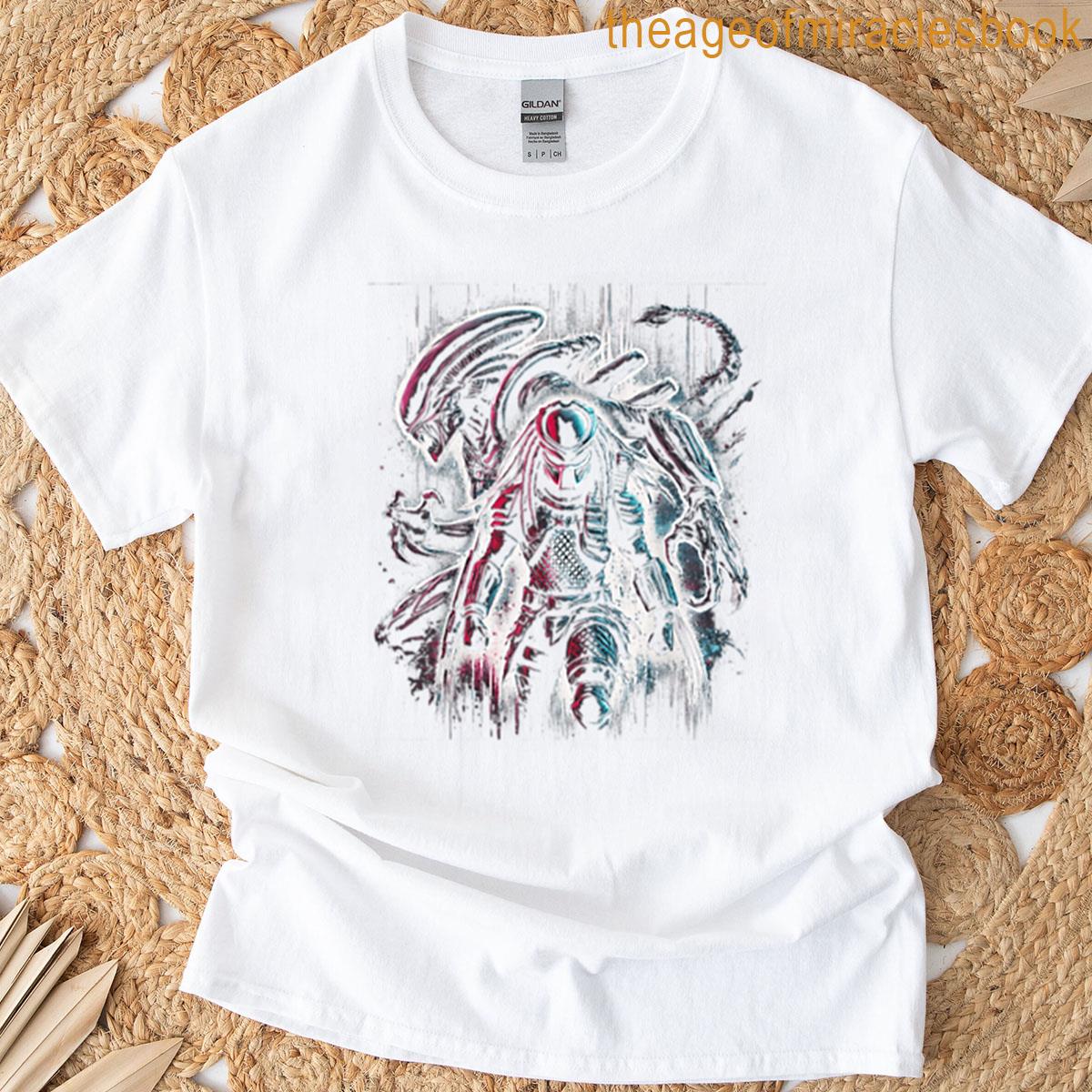 Galactic Hunter Showdown T-shirt
