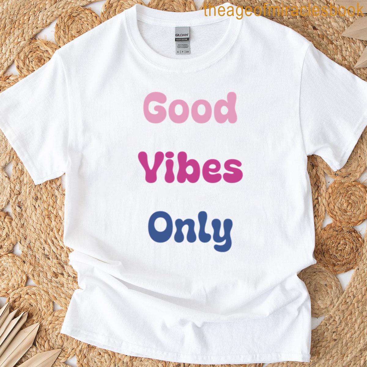 Good Vibes Only Oversized T-shirt