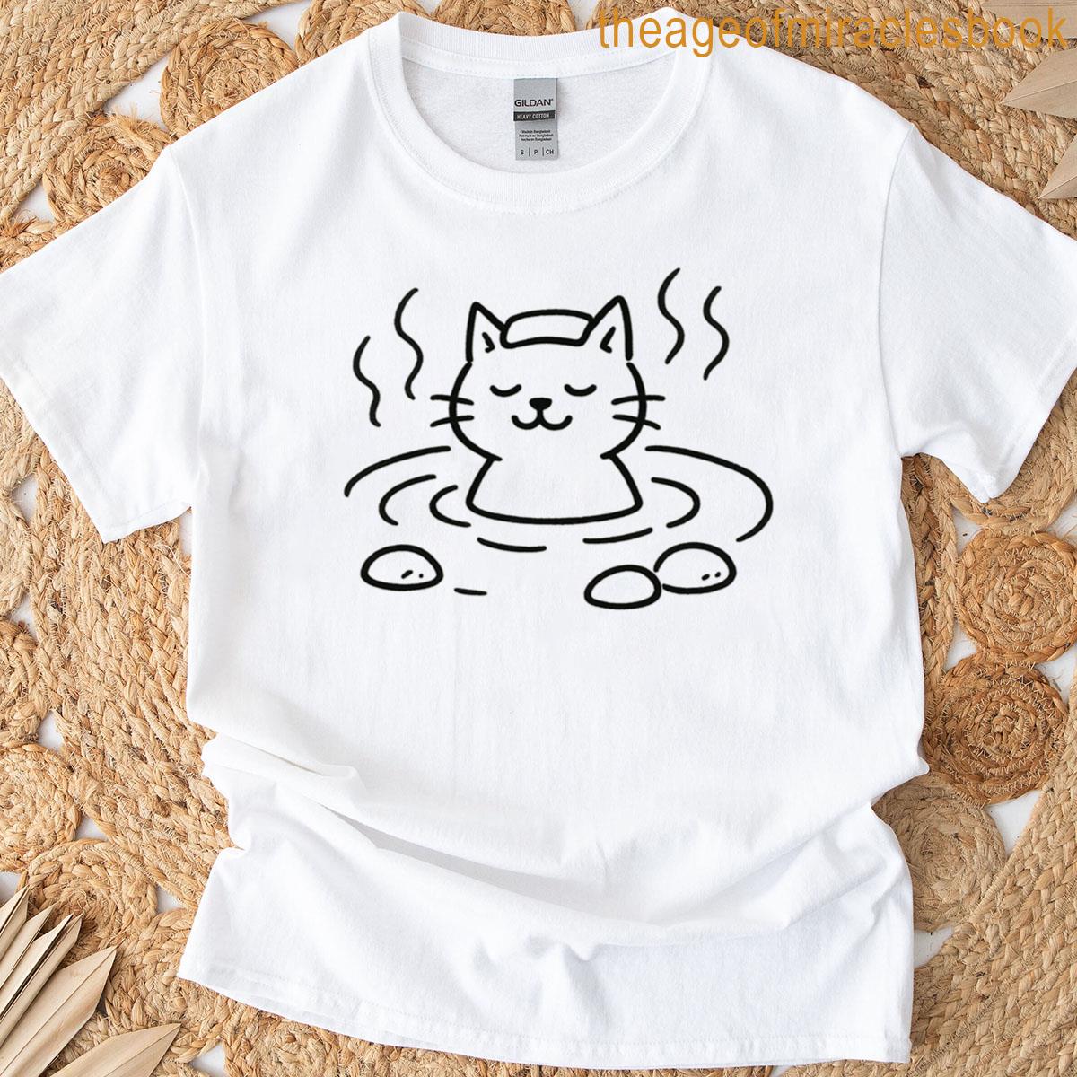 Hot Spring Cat T-shirt