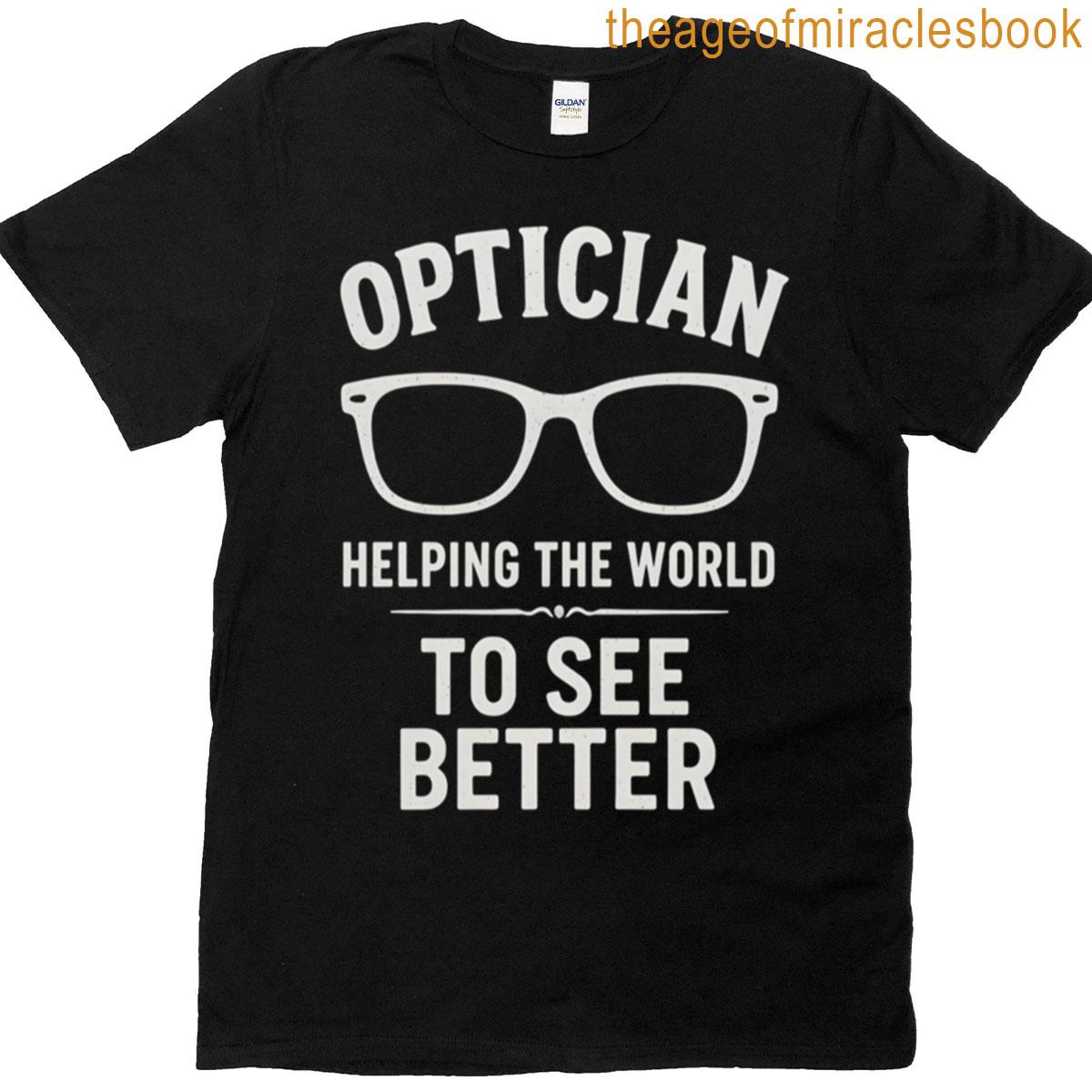 Optician Helping The World Oversized T-shirt