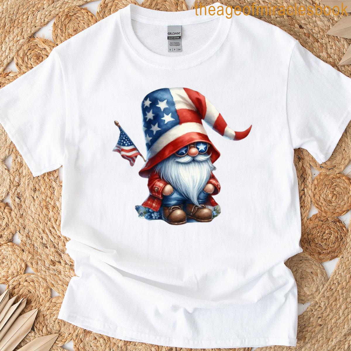 Patriotic Gnome 1 T-shirt