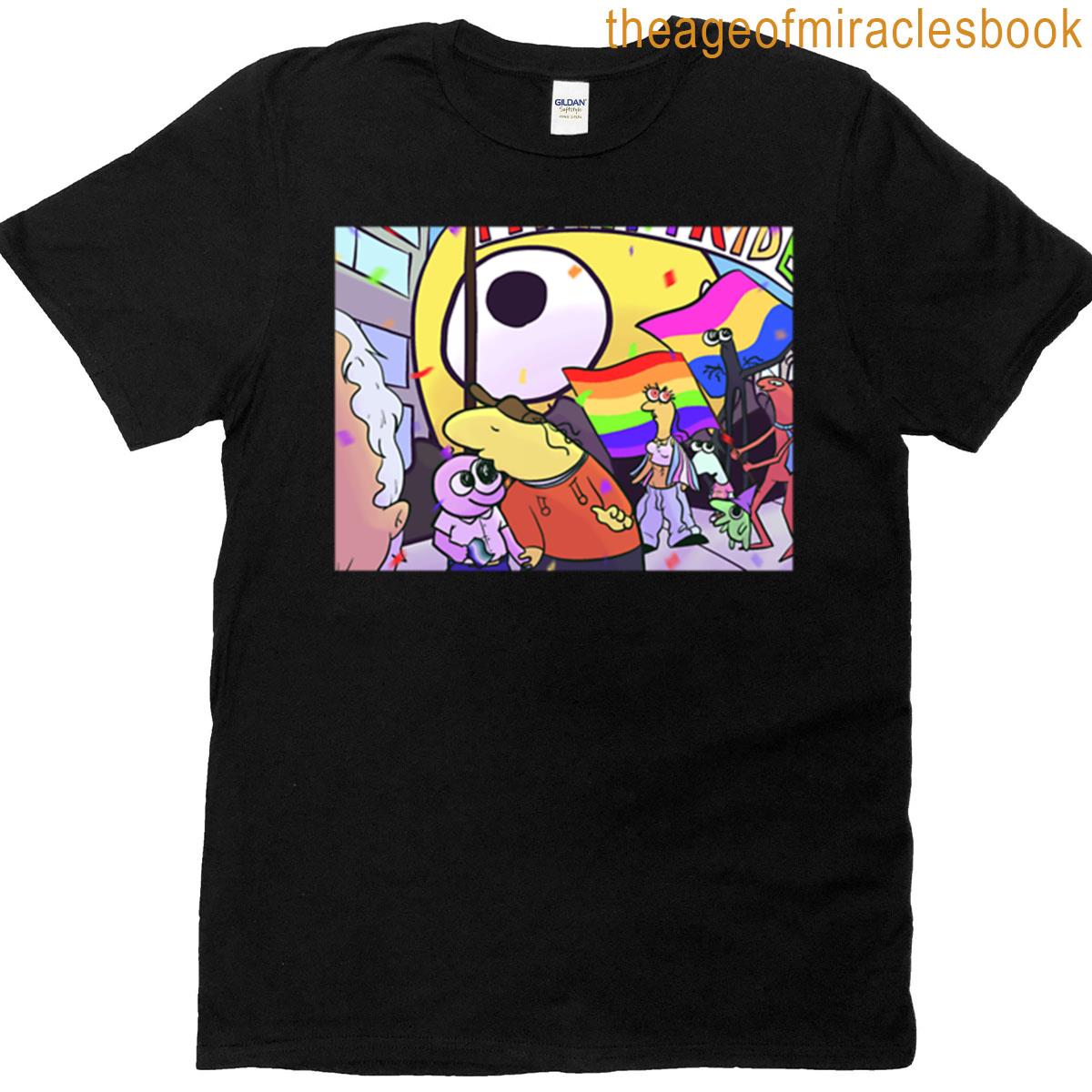 Smiling Friends Pride Premium T-shirt