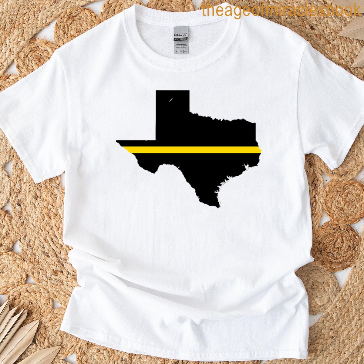 Texas Thin Gold Line T-shirt