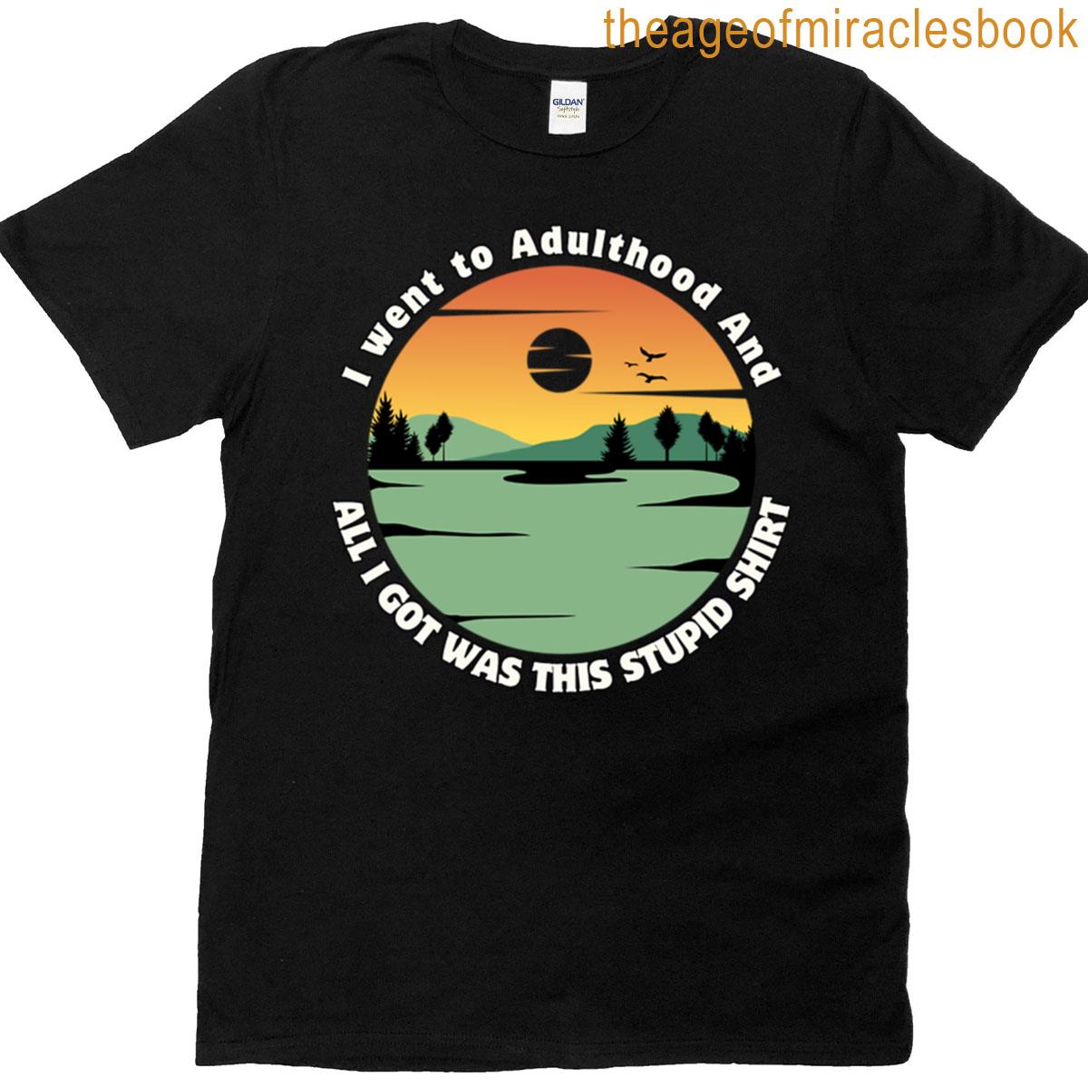Adulthood Souviner Oversized T-shirt