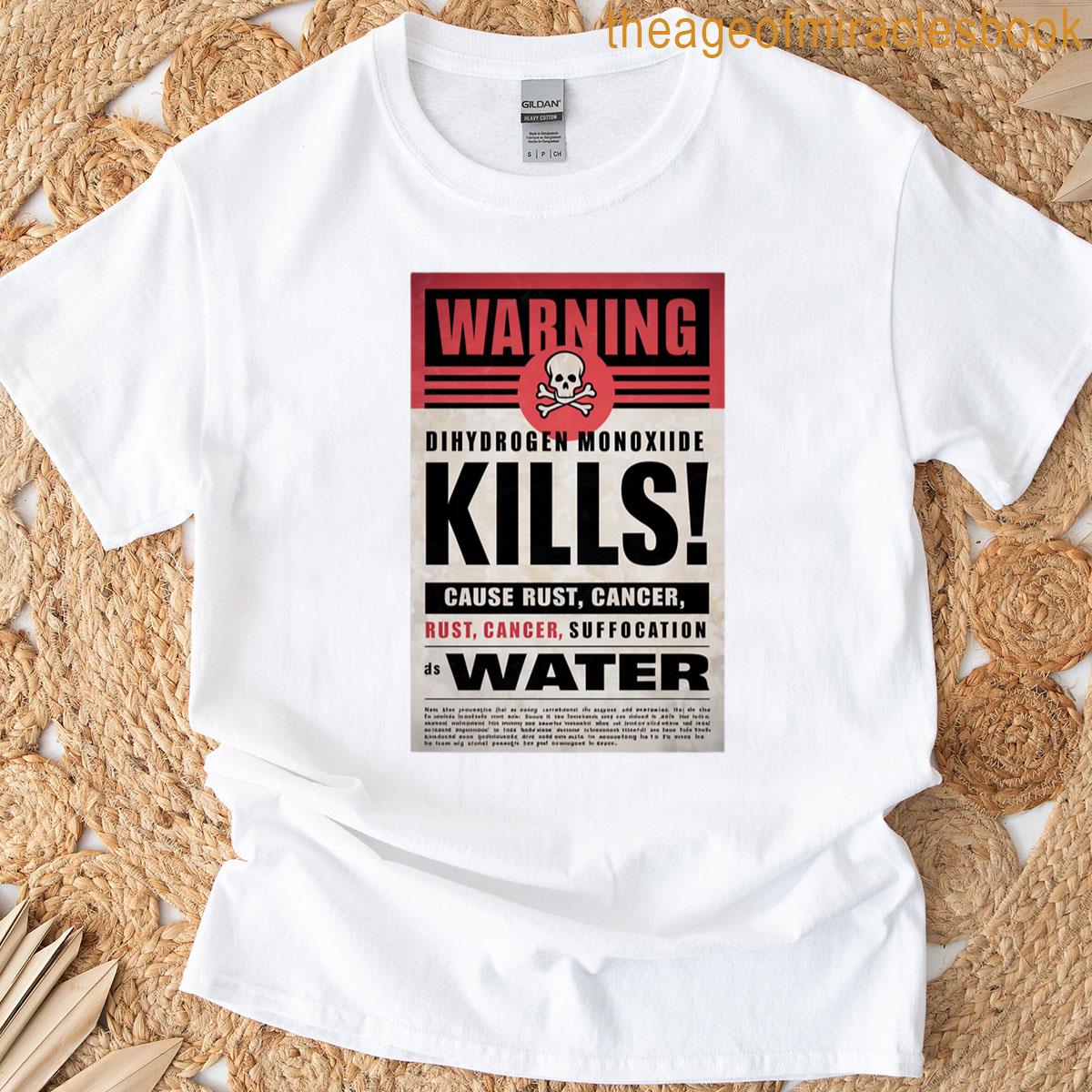 Dihydrogen Monoxide Active T-shirt