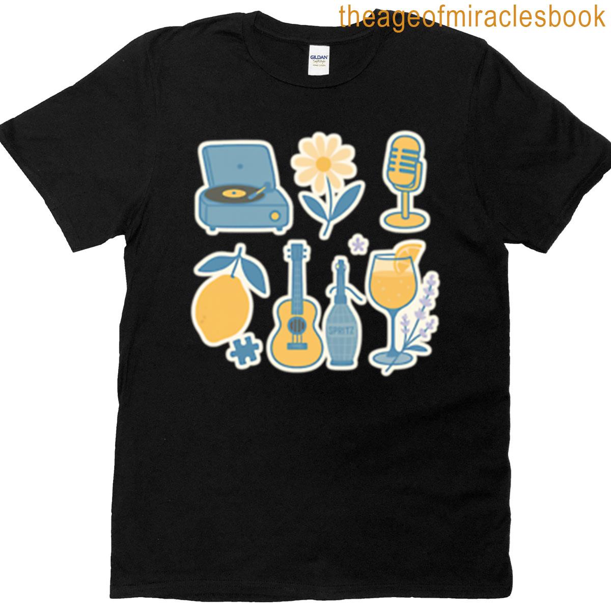 Dolce La Vida Aesthetic Sticker Pack T-shirt