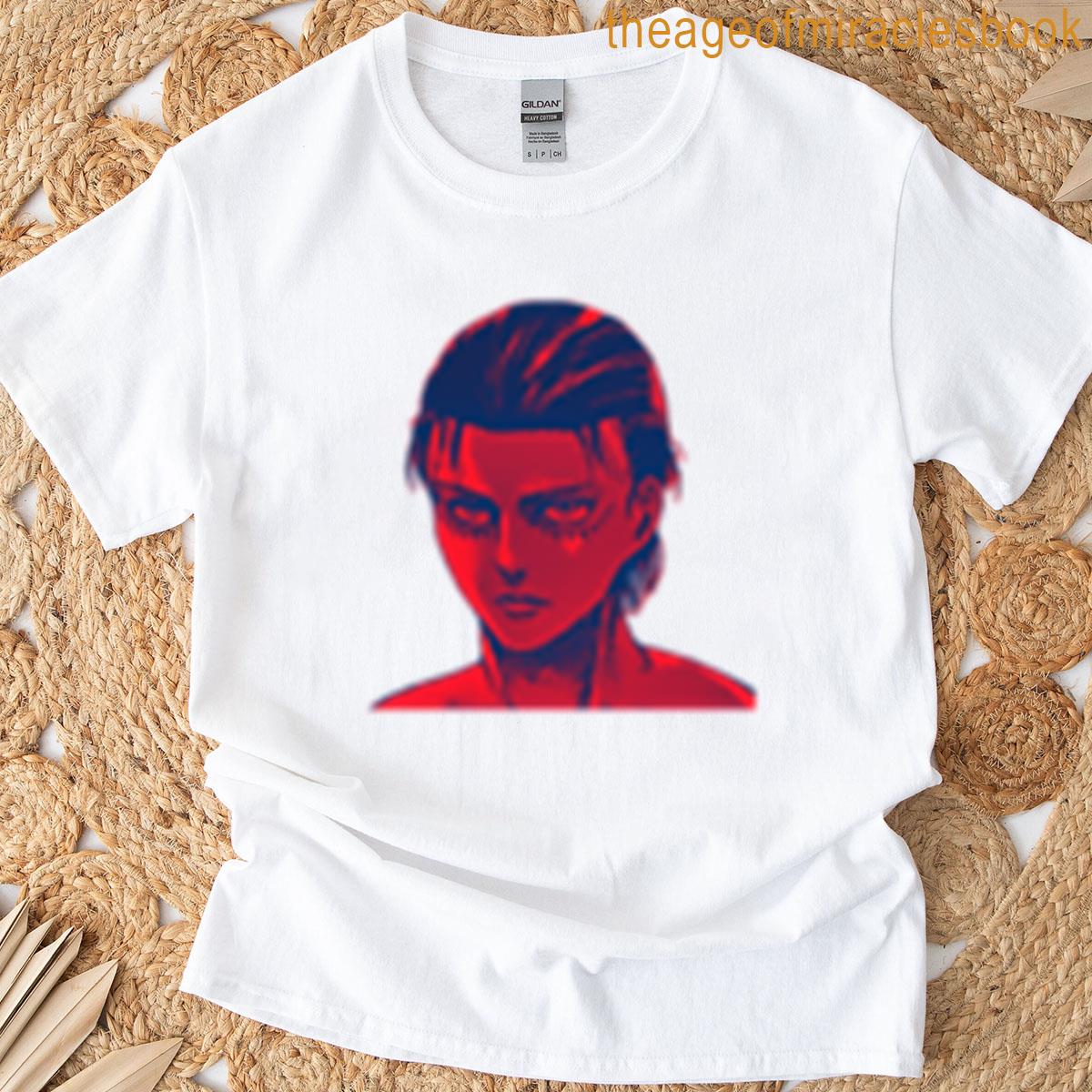 Eren Yeager From Aot Oversized T-shirt