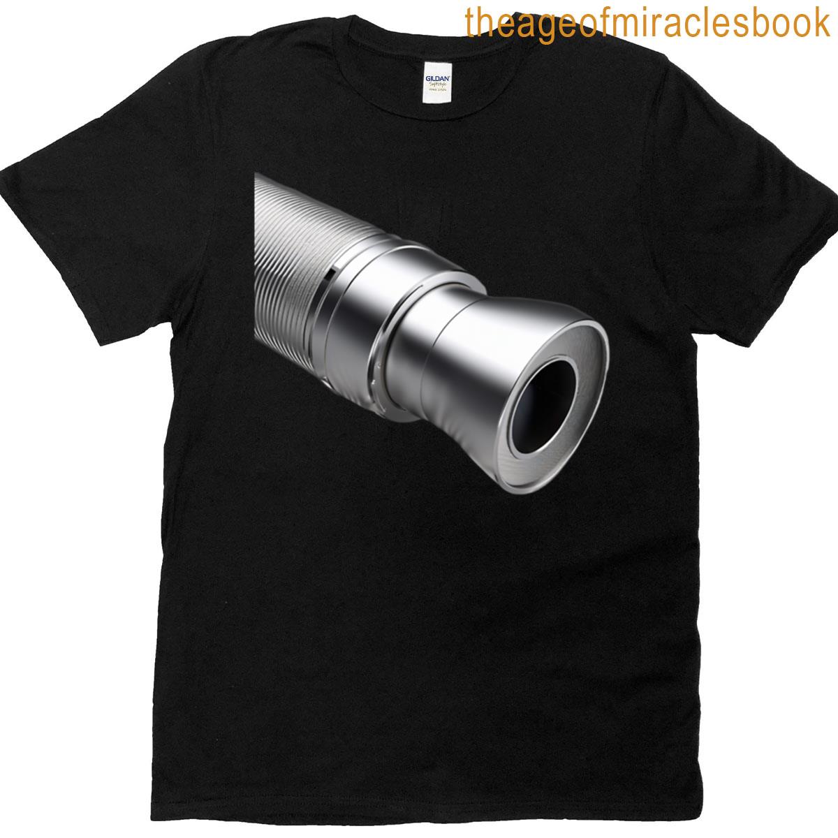 Geometric Microscope Print In Fine Detail T-shirt