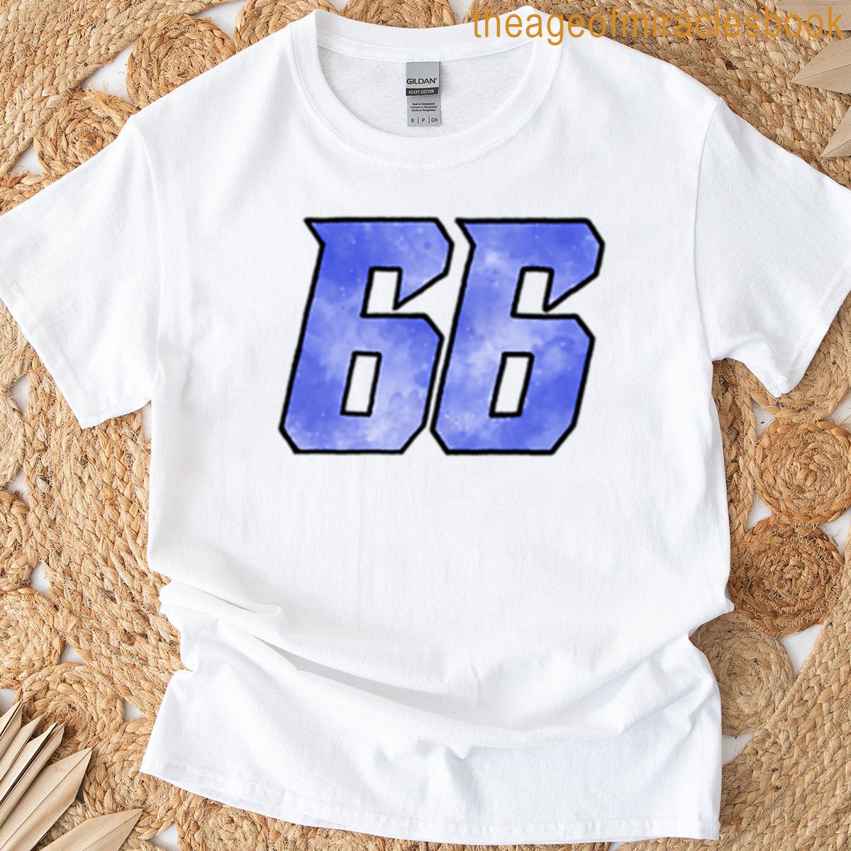 Marcus Armstrong 66 Watercolor T-shirt