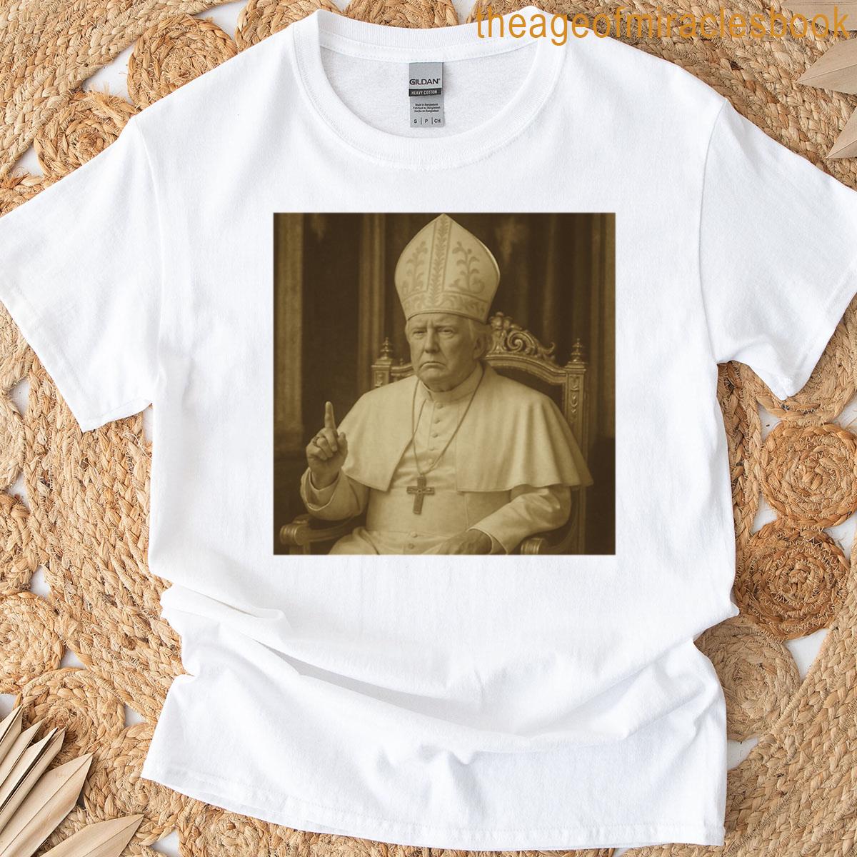 Pope Trump Oversized T-shirt