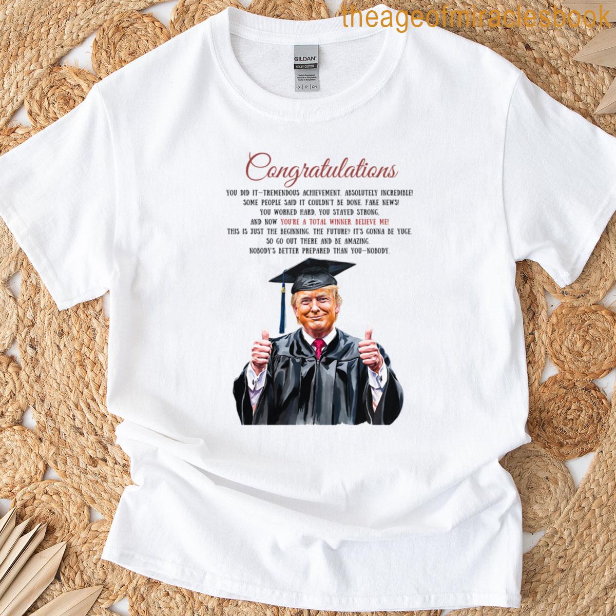Trump Congratulations Boxy T-shirt