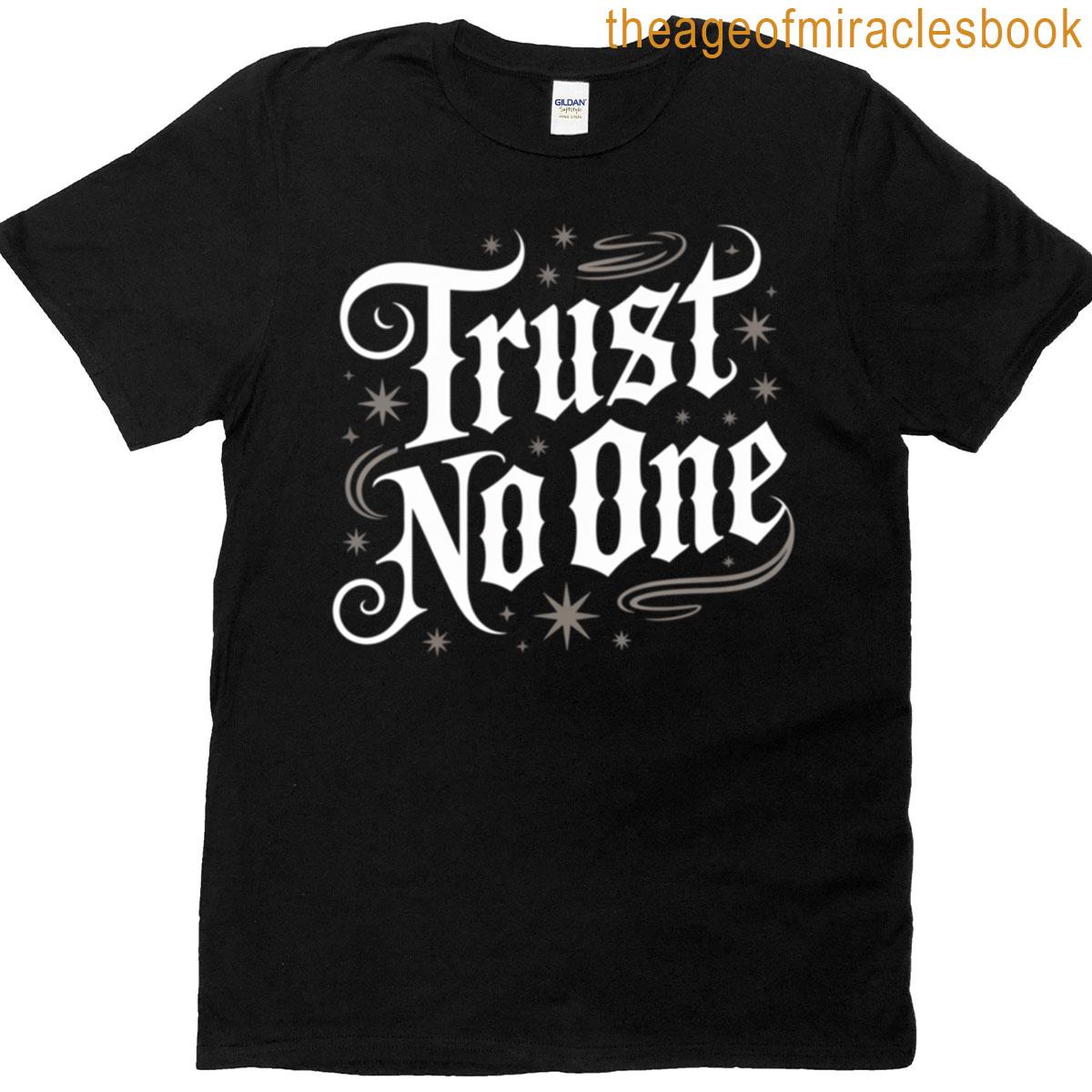 Trust No One Oversized T-shirt