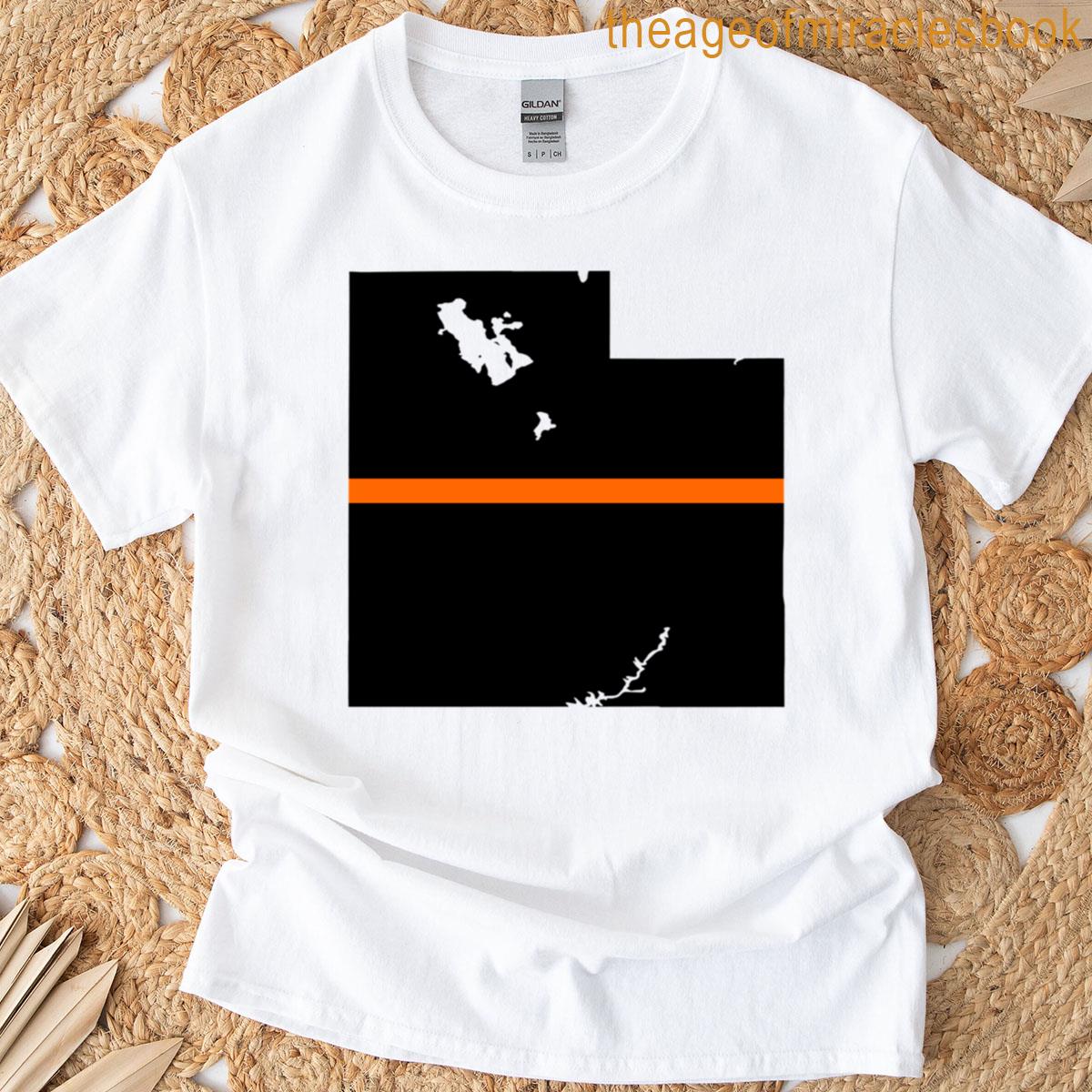 Utah Thin Orange Line T-shirt
