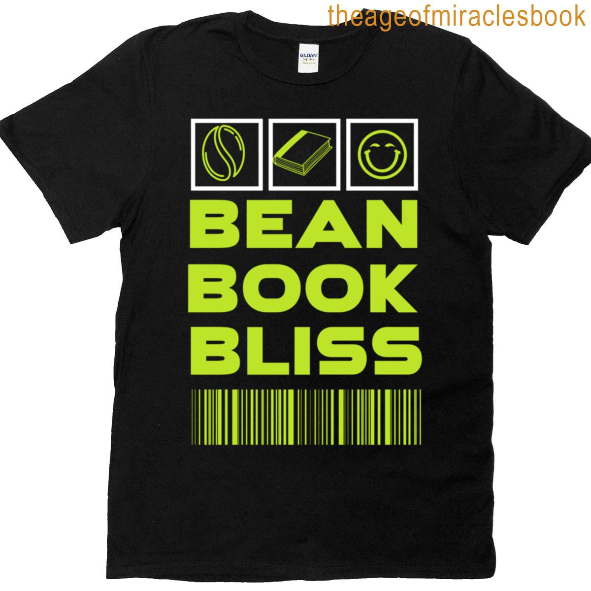 Bean Book Bliss Coffee Reading T-shirt
