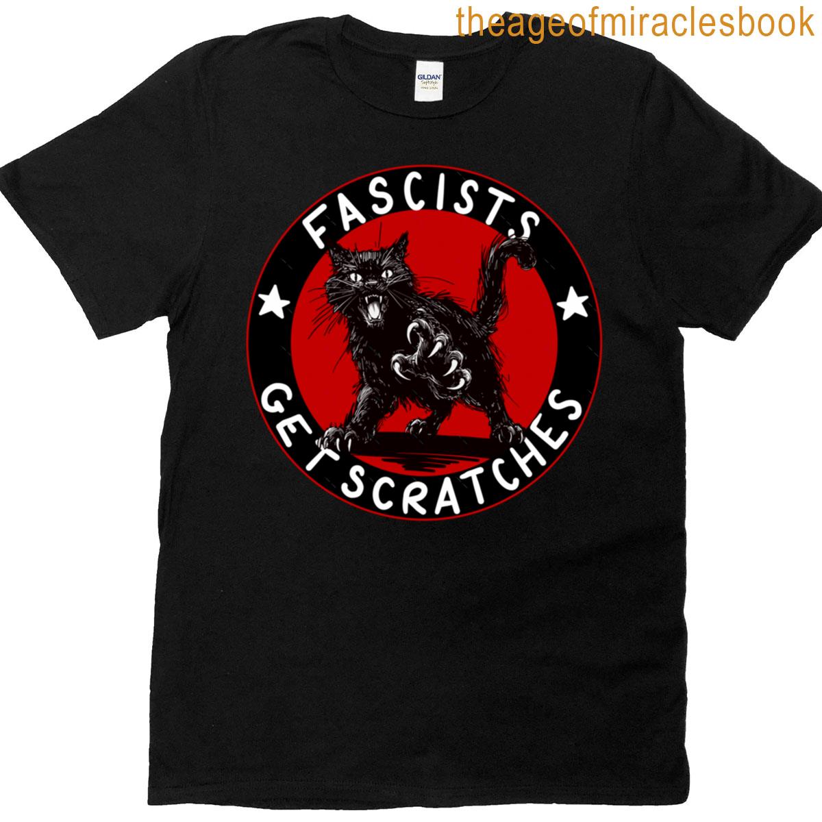 Cats Against Fascists T-shirt