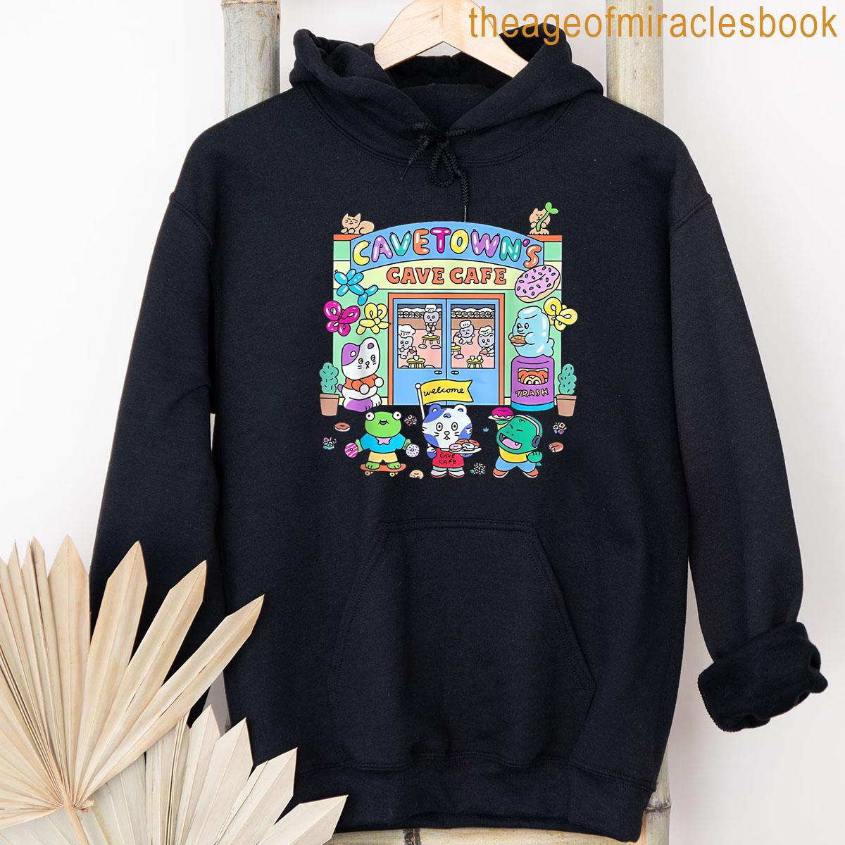Alternative view of Cavetowns Cave Cafe T-shirt