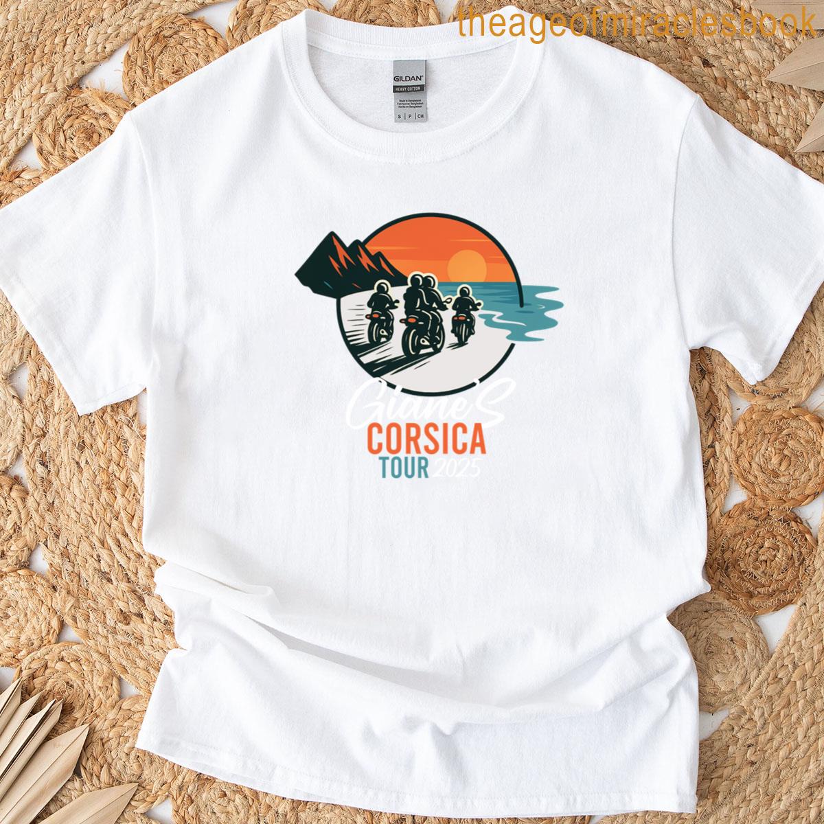 Corsica Tour 2025 T-shirt