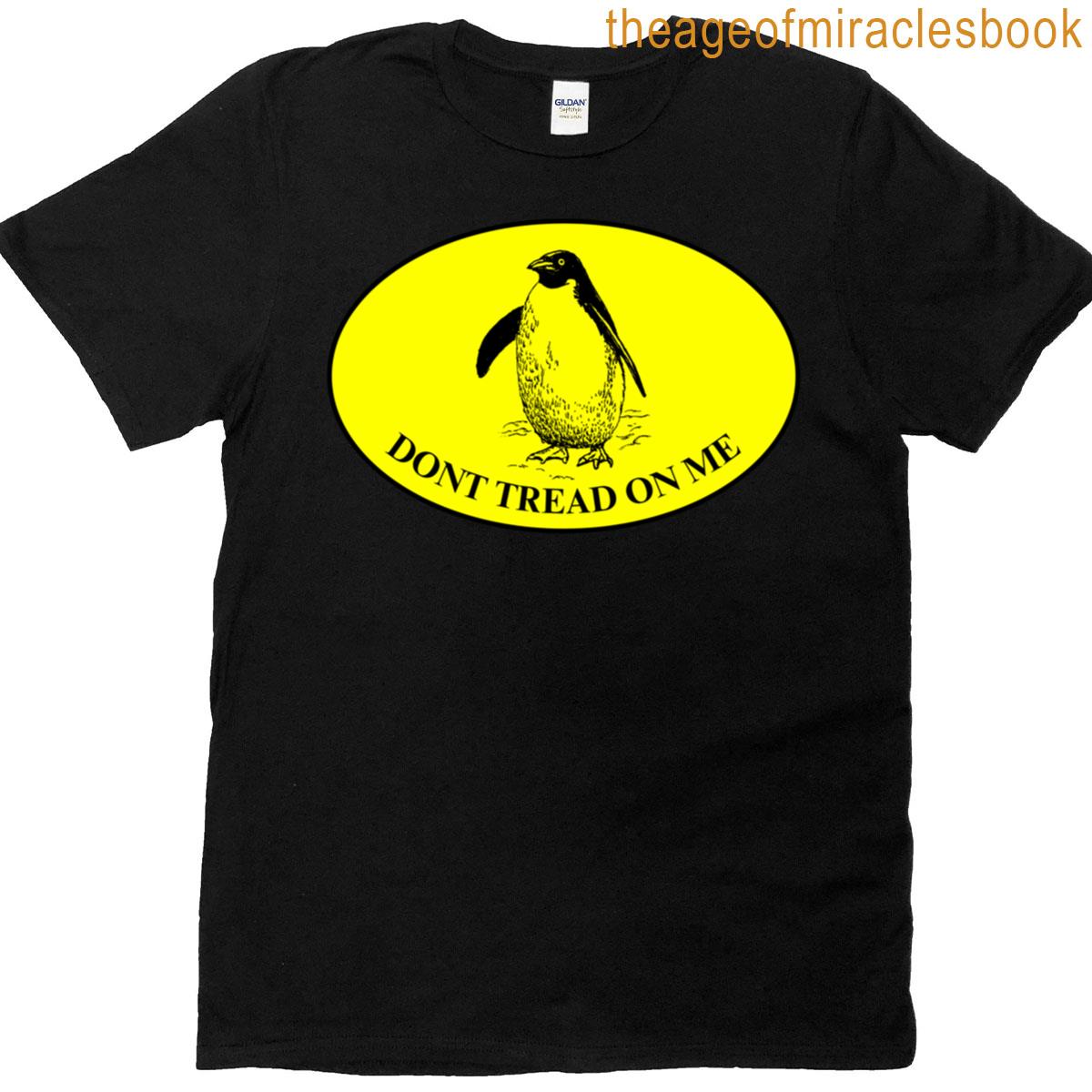 Dont Tread On Me – Oval Bottom Words T-shirt