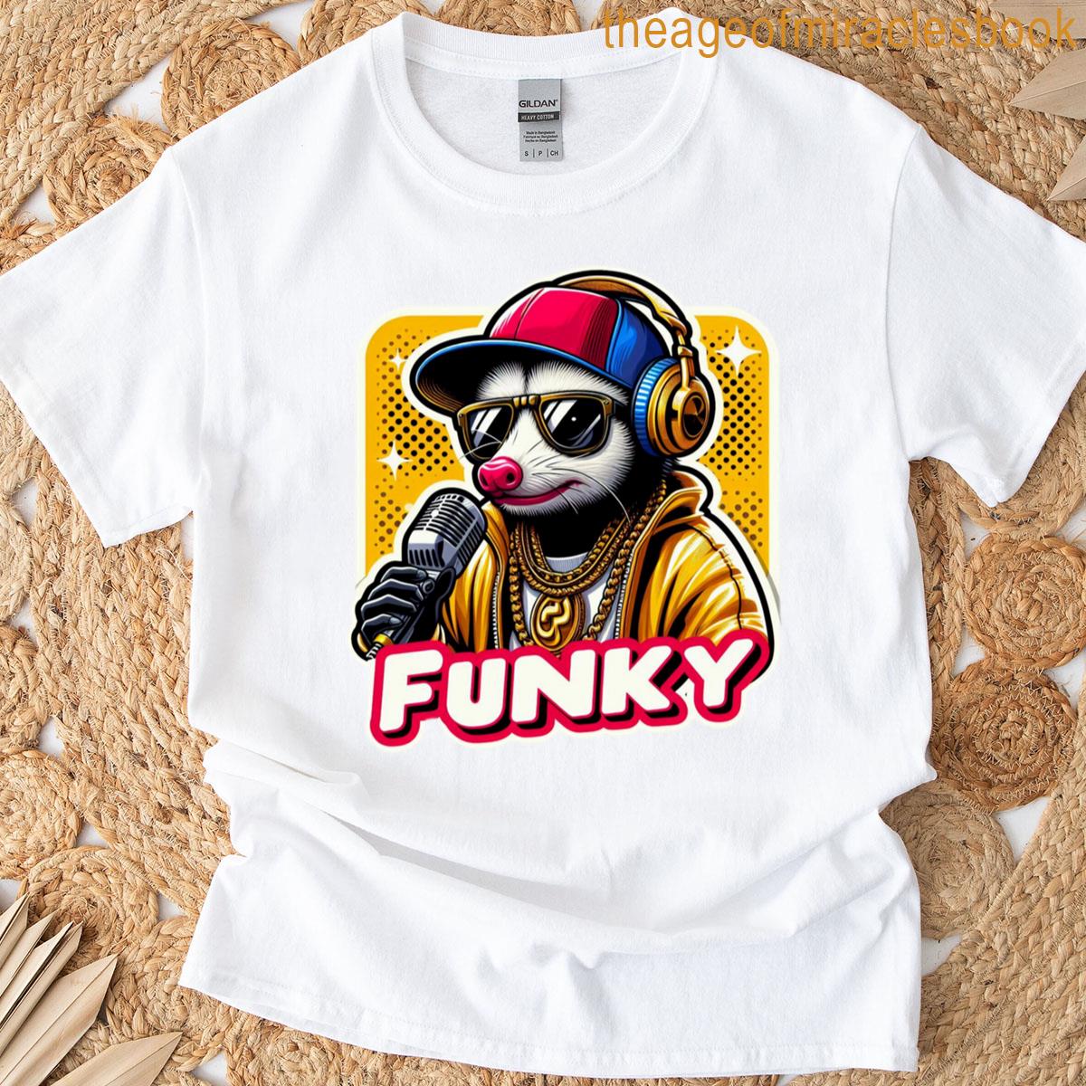 Funky-opossum Dj 2 T-shirt