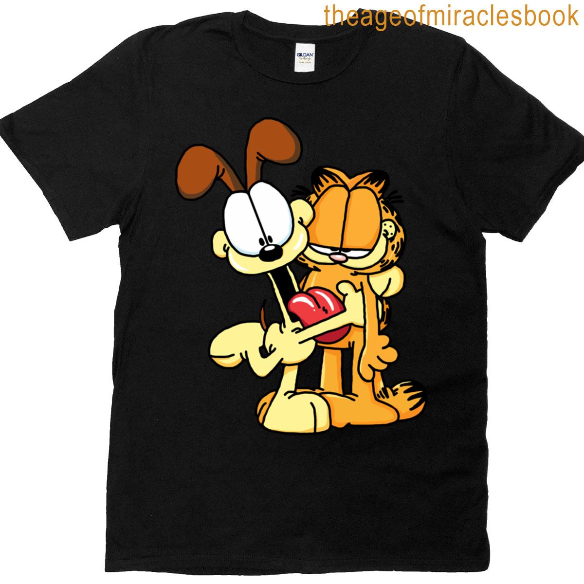 Garfield And Odie T-shirt