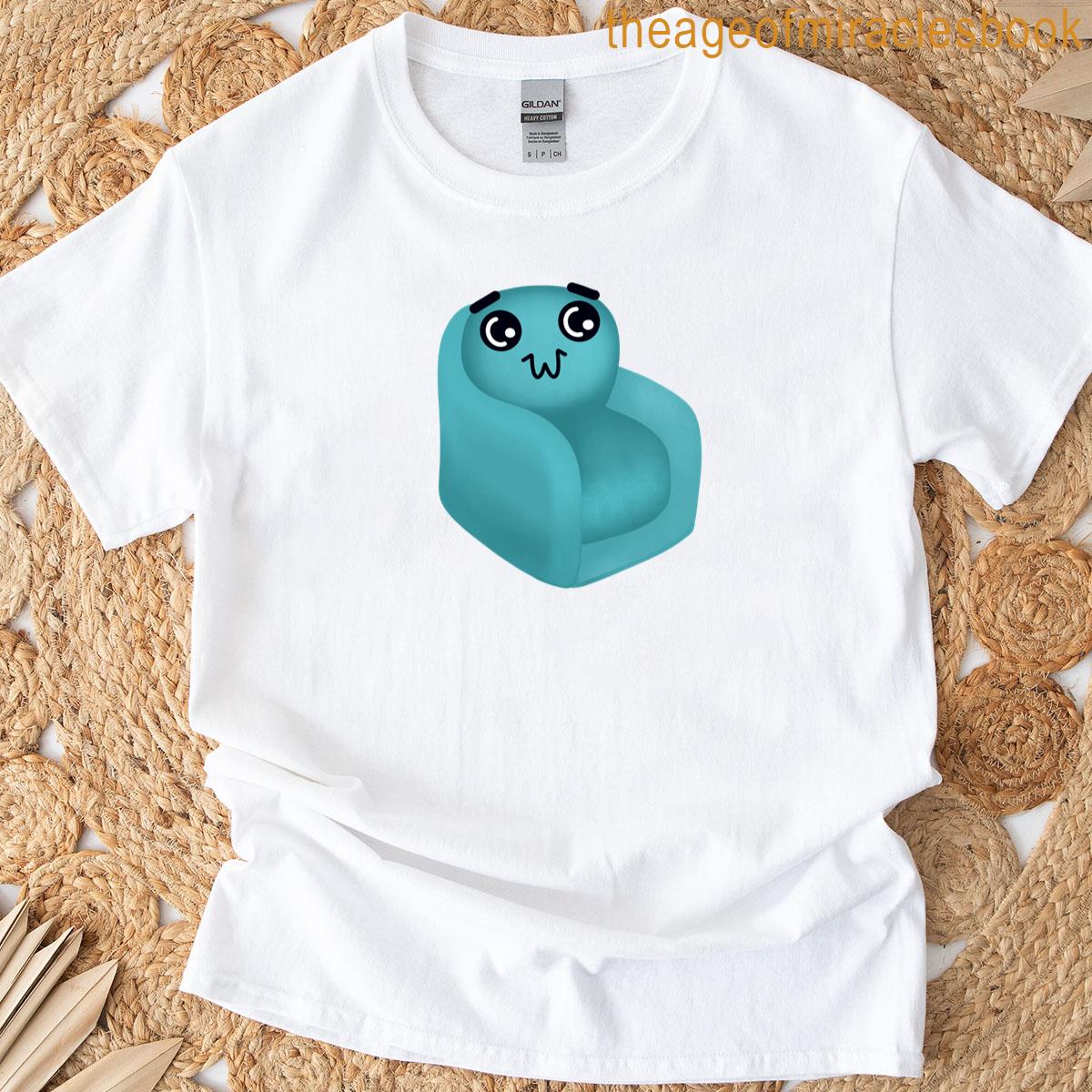Sleepy Aqua Coloured Sofa Couch T-shirt