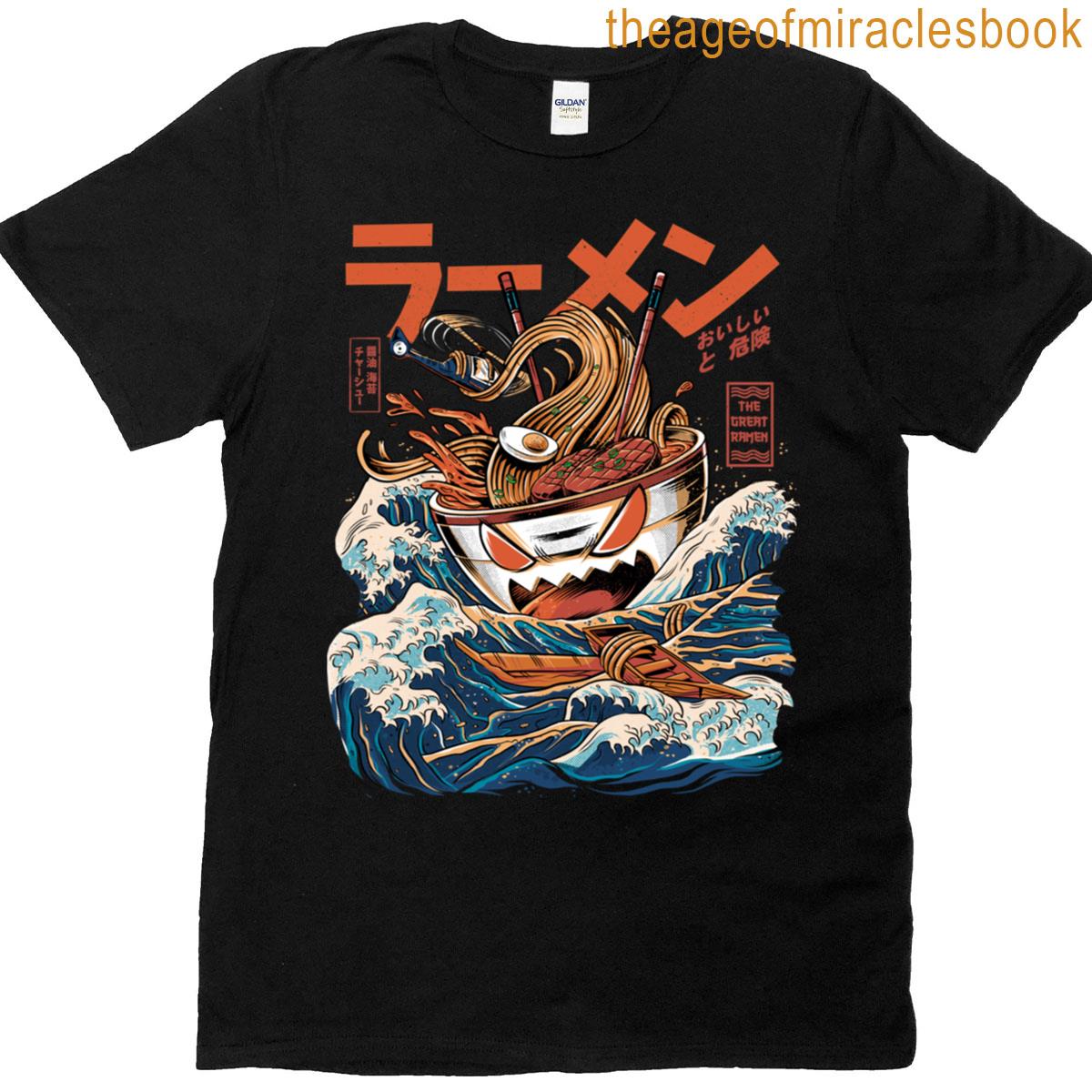 The Black Great Ramen T-shirt