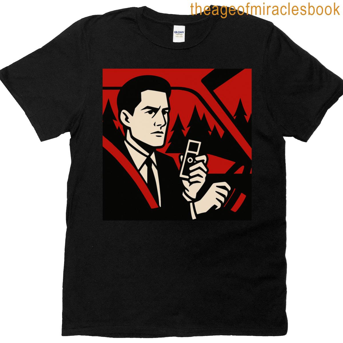 The Visitor Minimal Noir Agent Premium T-shirt
