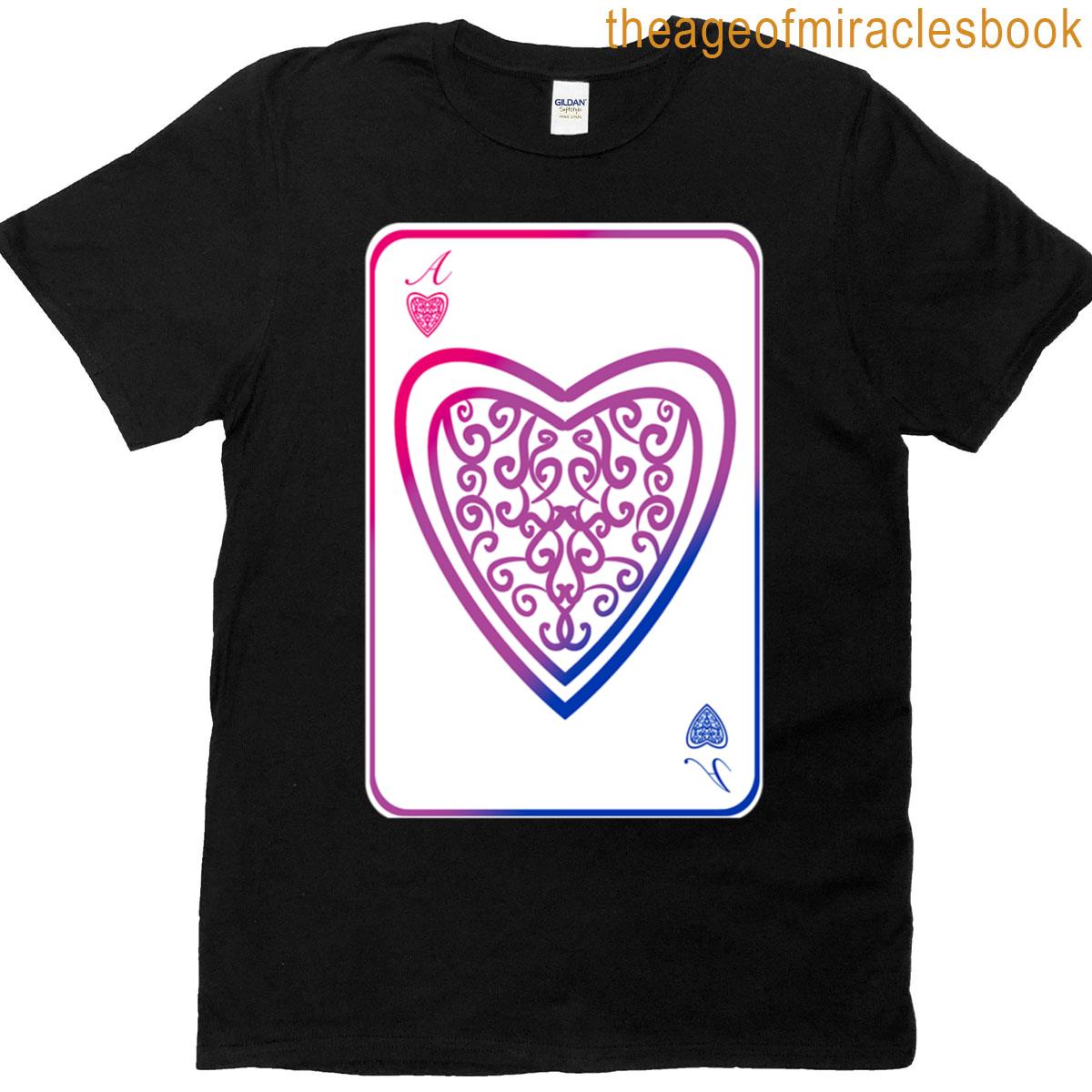 Biromantic Asexual Card T-shirt