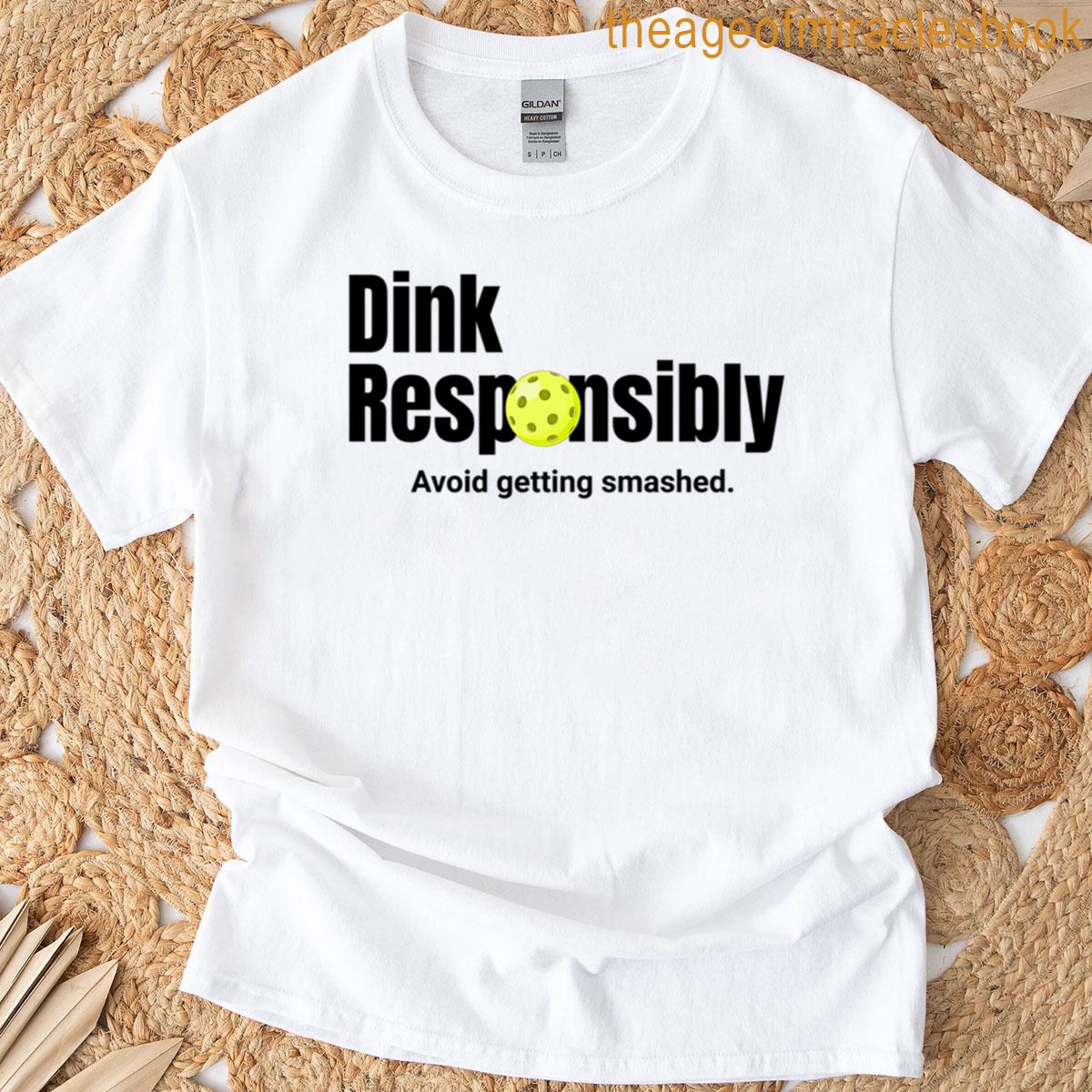 Dink Responsibly Oversized T-shirt