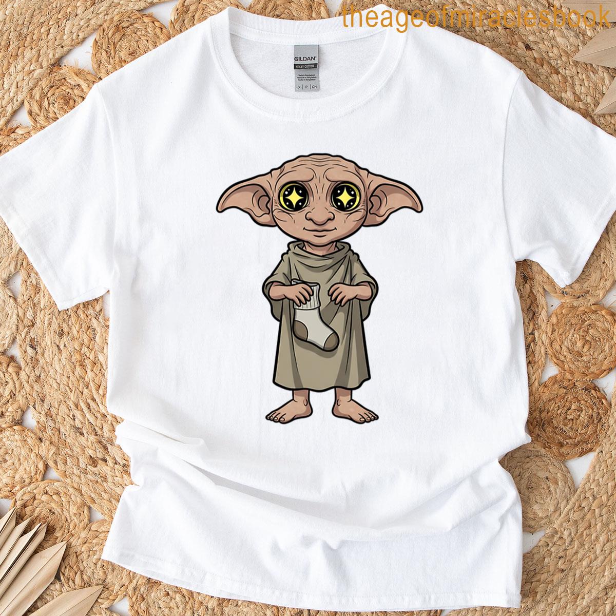Dobby With Sock Cute And Iconic Sticker T-shirt