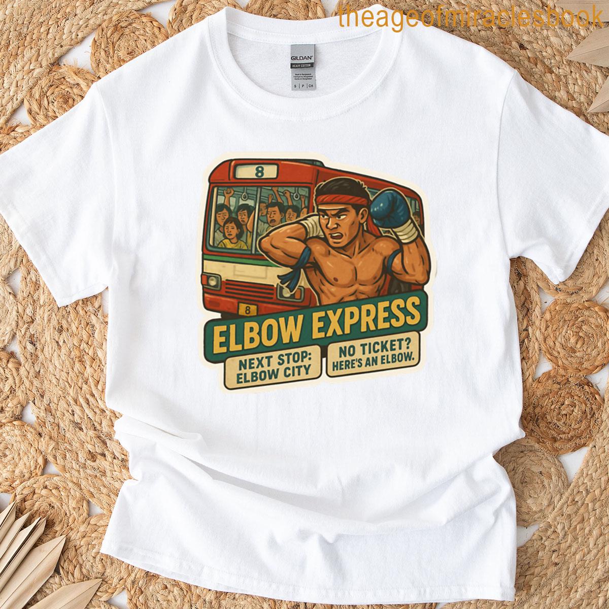 Elbow Express Muay Thai Fast Delivery T-shirt