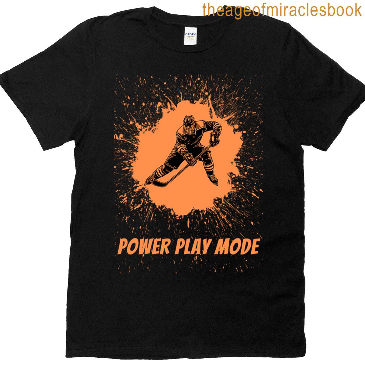Hockey Player In Action T-shirt