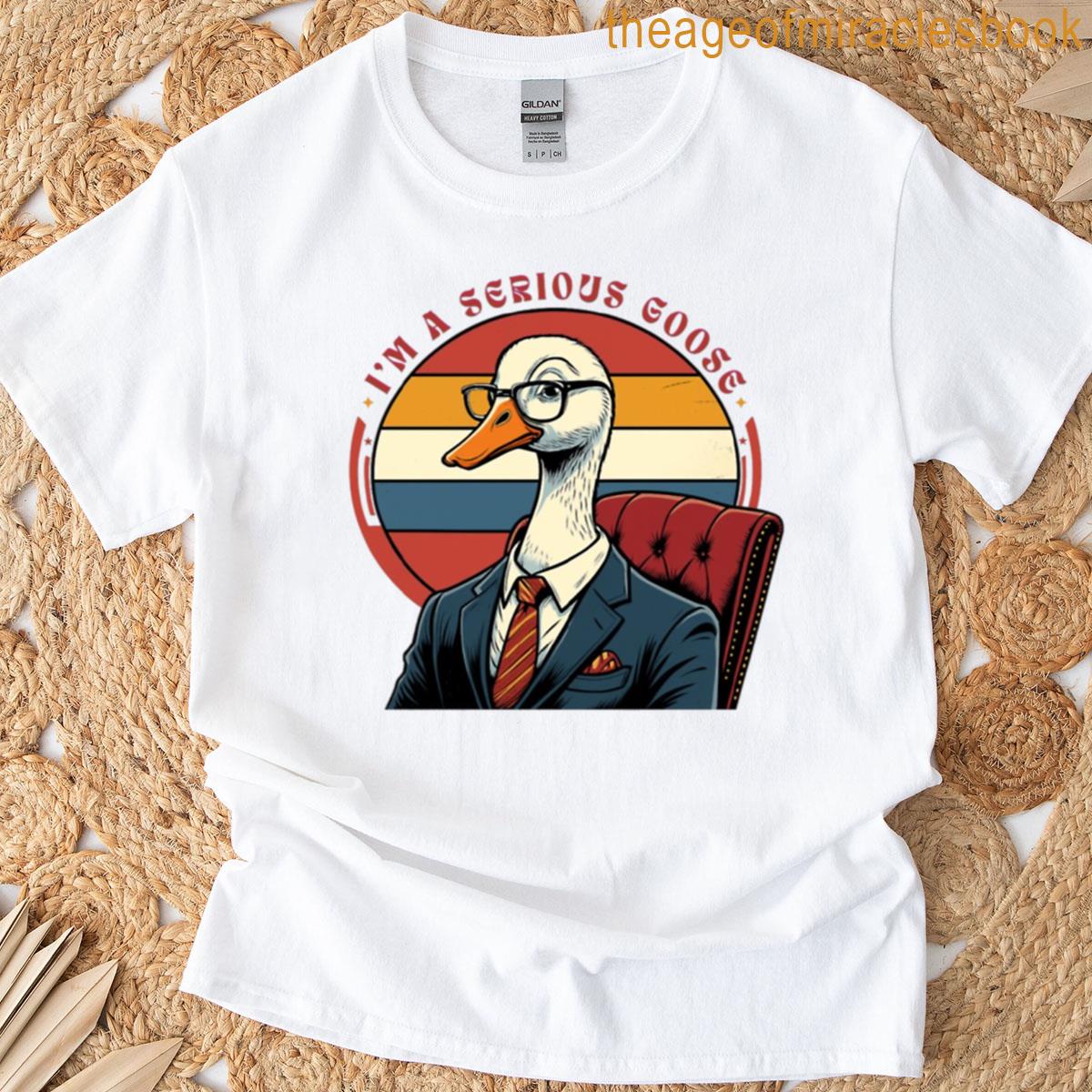 Im A Serious Goose Oversized T-shirt